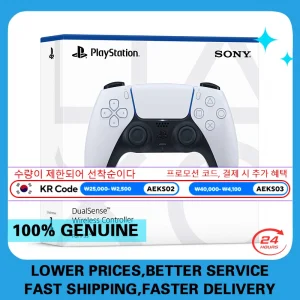 🎮 ذراع تحكم لاسلكي أصلي لجهاز PlayStation 5 – تجربة لعب غير مسبوقة مع DualSense من سوني