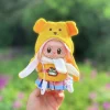 🧸✨ أزياء حيوانات لدمى LaBubu – بطريق، قرش، نحلة، ديناصور! أناقة ومرح في قطعة واحدة