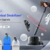 📸✨ مثبّت محمول باليد مع بلوتوث – لتصوير احترافي بدون اهتزازات!