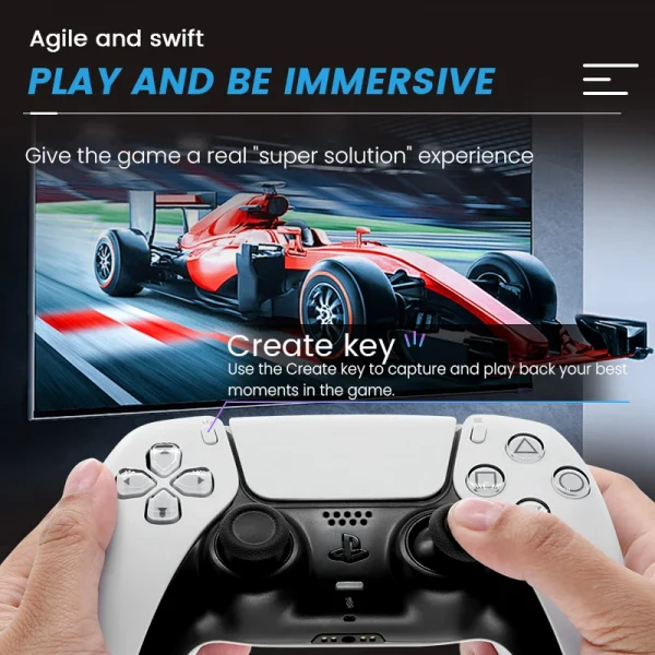 🎮 ذراع تحكم لاسلكي أصلي لجهاز PlayStation 5 – تجربة لعب غير مسبوقة مع DualSense من سوني