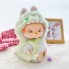 🧸✨ أزياء حيوانات لدمى LaBubu – بطريق، قرش، نحلة، ديناصور! أناقة ومرح في قطعة واحدة