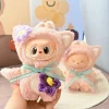 🧸✨ أزياء حيوانات لدمى LaBubu – بطريق، قرش، نحلة، ديناصور! أناقة ومرح في قطعة واحدة